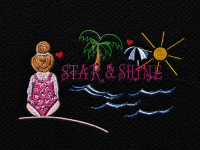 Zakázková výšivka Star & Shine
